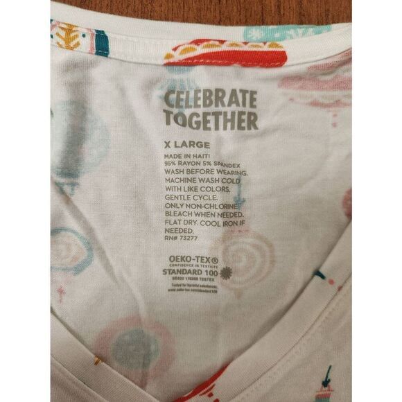 NWT Celebrate Together XL Christmas ornament top - Picture 3 of 4